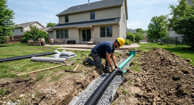 Water Runoff Installation