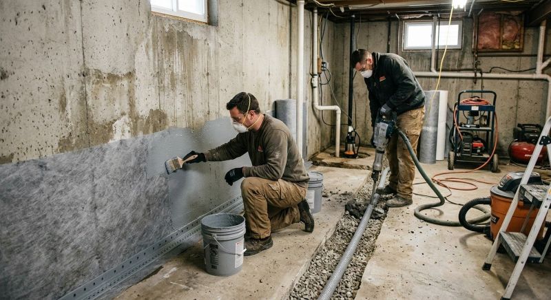 Basement Concrete Sealing in Tuscaloosa, AL