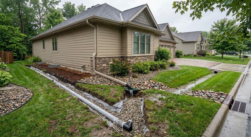 Residential Landscape Drainage in Tuscaloosa, AL