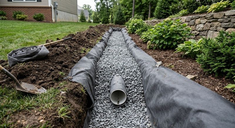 Trench Drain Installation in Birmingham, AL