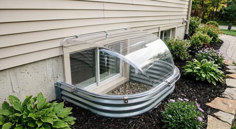 Window Well Waterproofing in Conroe, TX