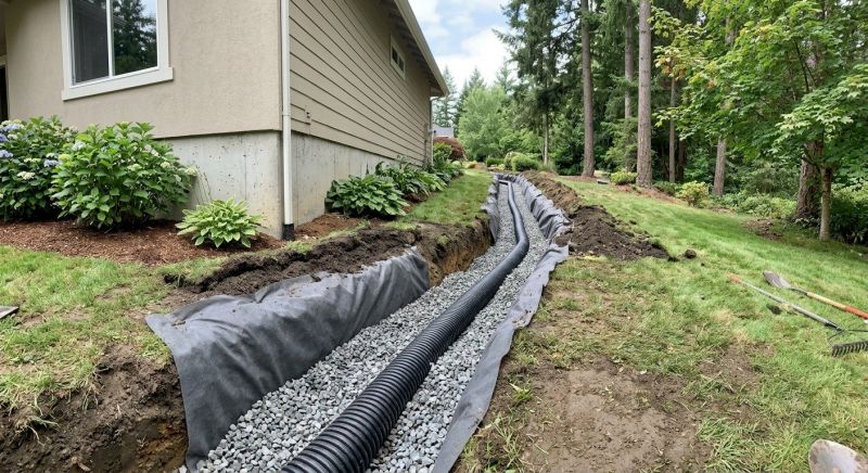 Yard Drainage Installation in Tuscaloosa, AL